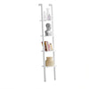SoBuy | Leiterregal | Treppenregal | Badregal Weiß | FRG15-W