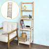 SoBuy | Leiterregal klappbar | Treppenregal | Blumentreppe | FRG162-N