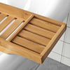 SoBuy | 80cm Lang Badewannenablage | Badewannenbrett Bambus | FRG212-N