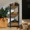 SoBuy | Badregal Vintage | kleines Regal | Aufbewahrungsregal | FRG226-F