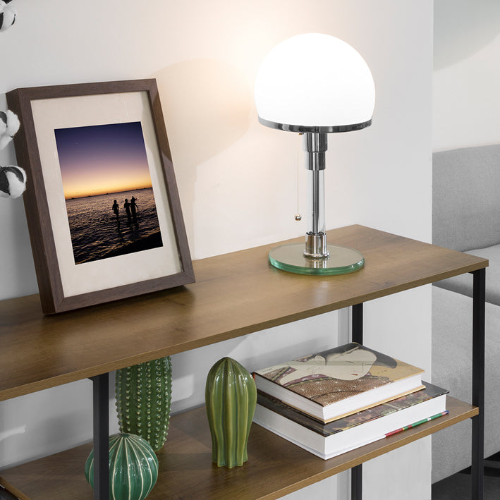 SoBuy | Konsolentisch mit 3 Ablagen | Flurtisch | Sideboard Metall | FSB35-PF