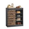 SoBuy | Sideboard Schiebetür | Kommode | Schuhschrank | Flurschrank | FSB65-HG