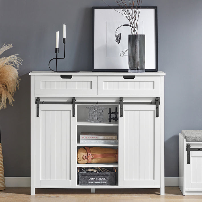 SoBuy | Küchenschrank | Sideboard | Flurschrank | Kommode | FSB74-W