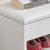 Sobuy | Bench bot se sedadlem Schuhregal White | FSR25-W