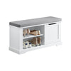 Sobuy | Cloakroom Bench | Sedadlo | Boty Bench White | FSR84-W