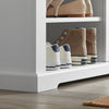 Sobuy | Cloakroom Bench | Sedadlo | Boty Bench White | FSR84-W