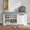Sobuy | Cloakroom Bench | Sedadlo | Boty Bench White | FSR84-W