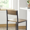 SoBuy | Barstühle 2er set | Tresenhocker | Sitzhöhe 67cm | Metall | FST53-XLX2