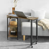Vorverkauf | SoBuy | L-förmiger Beistelltisch | Couchtisch | Eckschreibtisch Industrie-Design | FWT83-PF