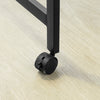 SoBuy | Schreibtisch | Computertisch mit Rollen | Industrie-Design | FWT85-F
