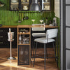 SoBuy | Bartisch | Stehtisch | Küchentisch | Esstisch Industrie-Design | FWT97-PF