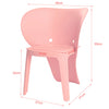 SoBuy | Kinderstuhl mit Lehne | Stühlchen | Sitzhöhe 32cm | Elefant Pink | KMB12-Px2
