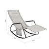 Sobuy | Zahrada Lounger | Sluneční Lounger | Shobkebar ležící světle šedá | OGS47-HG