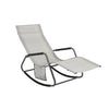 Sobuy | Zahrada Lounger | Sluneční Lounger | Shobkebar ležící světle šedá | OGS47-HG