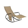 Sobuy | Zahrada Lounger | Sluneční Lounger | Showkelle s boční kapsou OGS47-ka