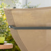 Sobuy | Zahrada Lounger | Sluneční Lounger | Showkelle s boční kapsou OGS47-ka