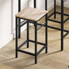 Vorverkauf | SoBuy | Bartisch mit 2 Hockern | Bartisch set | 3-teilig | OGT10-N
