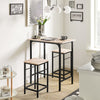 Vorverkauf | SoBuy | Bartisch mit 2 Hockern | Bartisch set | 3-teilig | OGT10-N