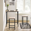Vorverkauf | SoBuy | Bartisch mit 2 Hockern | Bartisch set | 3-teilig | OGT10-N