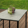 SoBuy | Bartisch mit 4 Hockern | Bartisch set | 5-teilig | OGT11-HG
