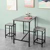 SoBuy | Bartisch mit 4 Hockern | Bartisch set | 5-teilig | OGT11-HG