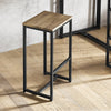 SoBuy | Bartisch mit 2 Stühlen | Bartisch set | 3-teilig | OGT43-F