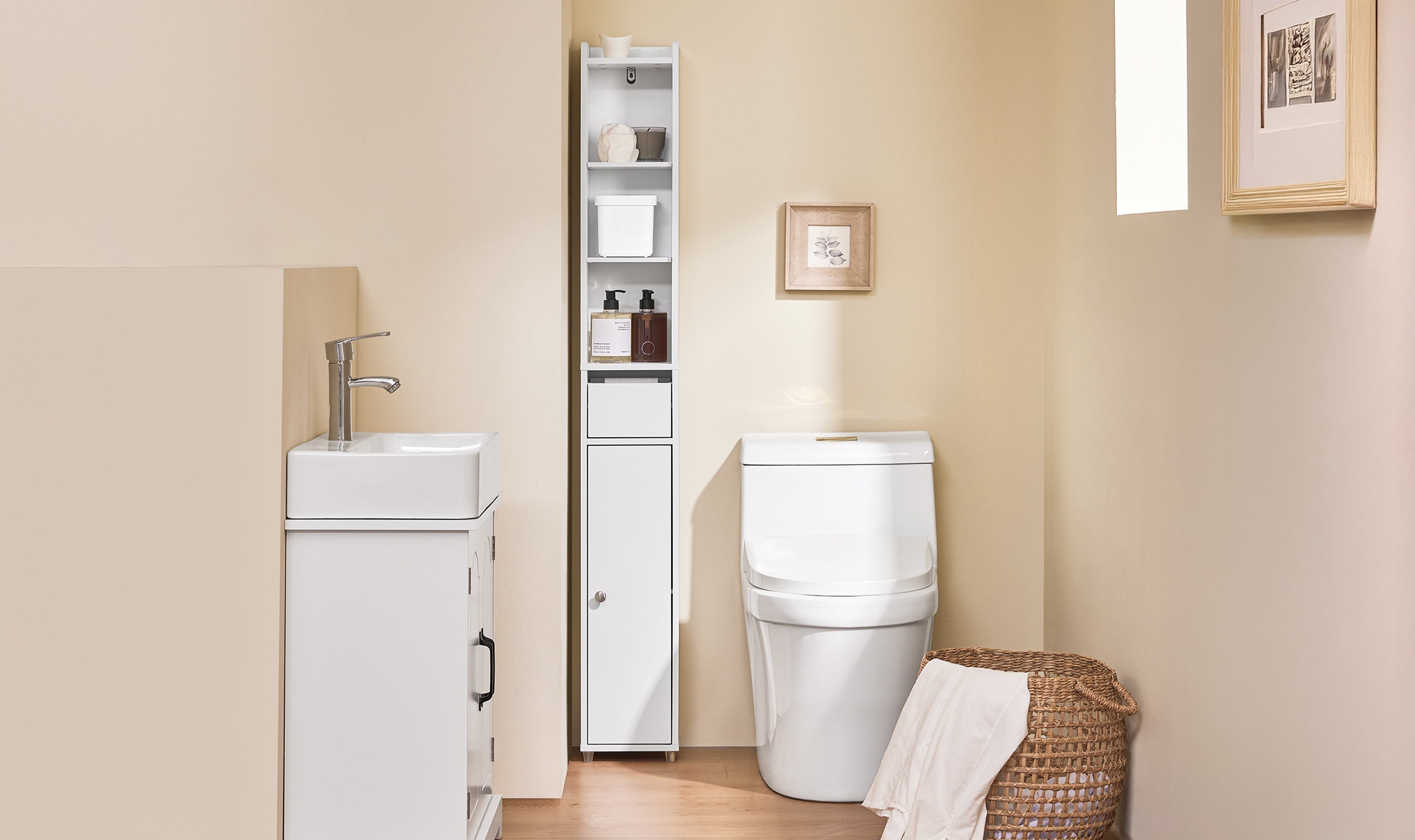 Vom Chaos zur Ruhe: Stauraumlösungen für kleine Badezimmer