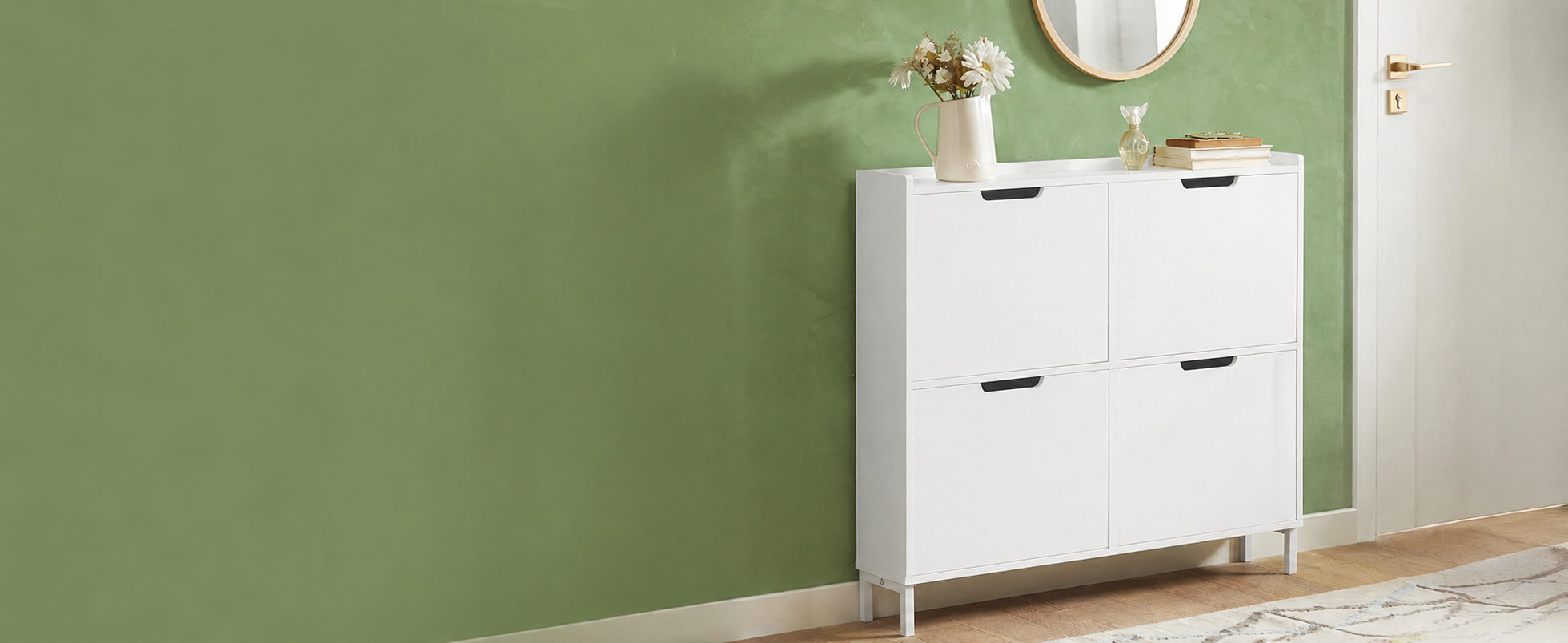 Schuhschrank schmal: So schaffen 19 cm mehr Ordnung im kleinen Flur