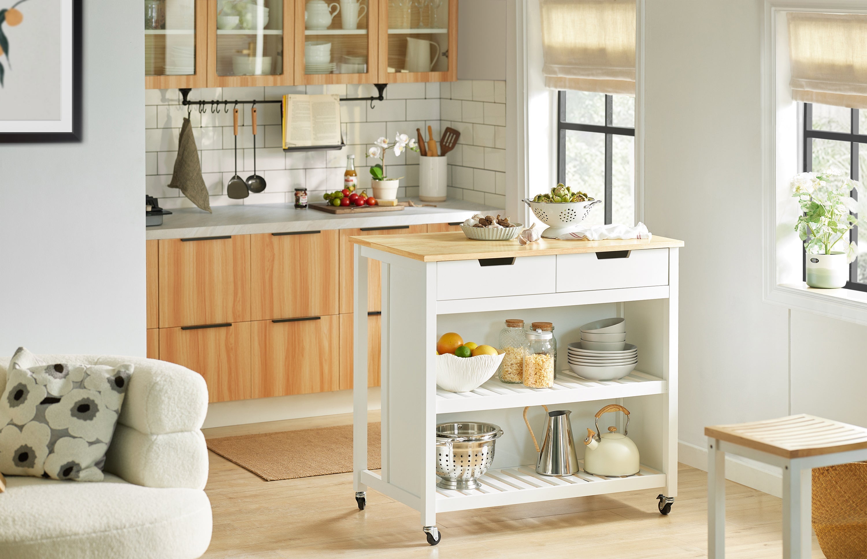 Eine aufgeräumte Küche zum Jahresbeginn: Clevere Stauraum-Ideen für leichteres Kochen