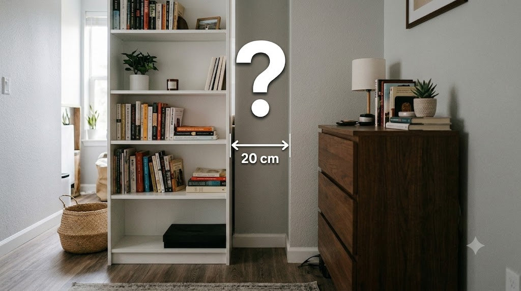 Top 5 Platzsparende Möbelideen: Was passt eigentlich auf nur 20 cm Breite?