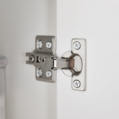 SoBuy | Hochschrank mit 5 Fächern | Badschrank | Badregal | Badmöbel Weiß | BZR160-W