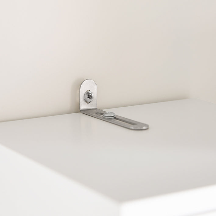 SoBuy | Hochschrank mit 5 Fächern | Badschrank | Badregal | Badmöbel Weiß | BZR160-W