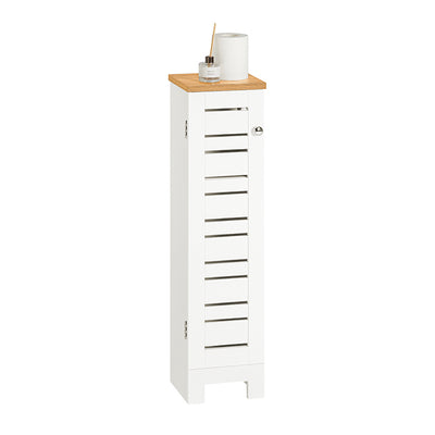 SoBuy | Toilettenrollenhalter | Badregal | Badezimmerschrank | BZR85-W
