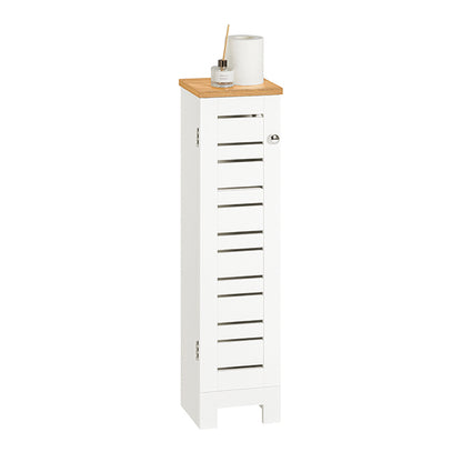SoBuy | Toilettenrollenhalter | Badregal | Badezimmerschrank | BZR85-W