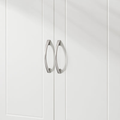 Vorverkauf | SoBuy | Hängeschrank mit 2 Türen | Badschrank | Wandschrank | Weiß | FRG231-L-W