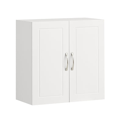 SoBuy | Wandschrank Bad | Hängeschrank | Badschrank Weiß | FRG231-W