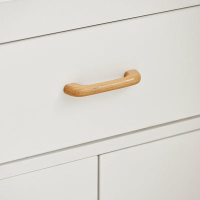 SoBuy | Mikrowellenschrank | Küchenschrank | Küchenkommode Weiß | FSB12-W