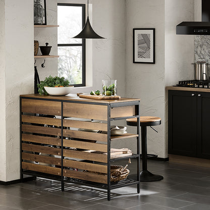 Vorverkauf | SoBuy | Kücheninsel | Küchenregal | Kommode | Bartisch | Vintage | FSB85-PF