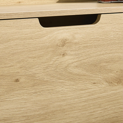 SoBuy | Schuhkipper | Schuhschrank mit 4 Klappen | schmal Schuhregal | Natur | FSR100-N