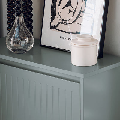 SoBuy | Schuhkipper mit 3 Klappen | Schuhschrank | Schuhregal | Hellgrau | FSR165-H-HG