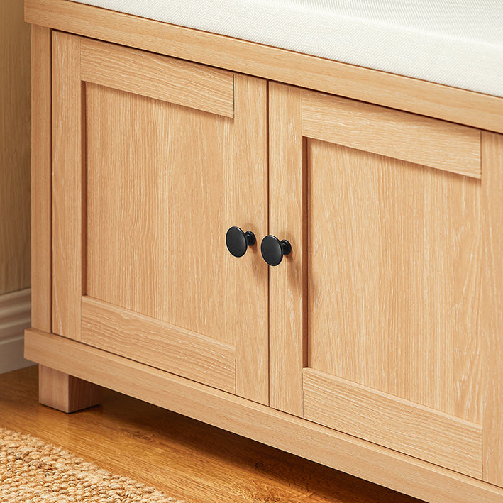 Vorverkauf | SoBuy | Schuhbank mit Sitzfläche | Garderobenbank | Sitzbank | Dielenbank | Natur| FSR188-N