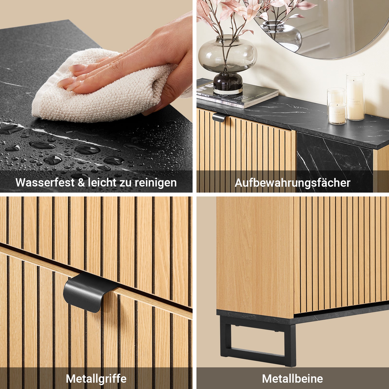 SoBuy | Schuhschrank Schmal | 2 Klappen | Schuhkipper | Schwarz | 90x88x24 cm | FSR203-N