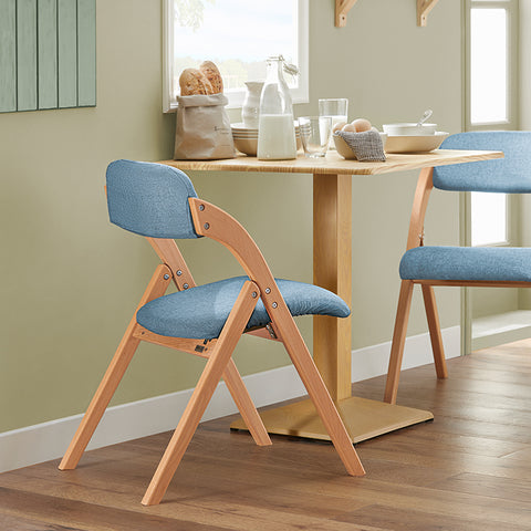 Sobuy | Skládací židle | Kitchenstuh l stolní židle | Světle šedá | FST92-N