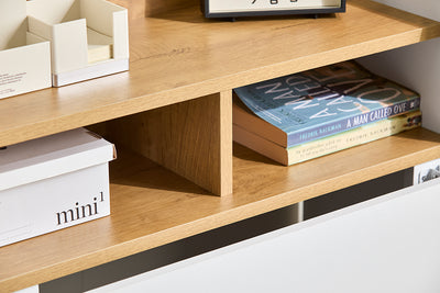 Vorverkauf | SoBuy | Schreibtisch klappbar | Klapptisch Arbeitstisch | Bürotisch für Homeoffice | Laptoptisch | FWT109-WN