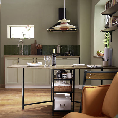 SoBuy | klappbarer Esstisch | Küchentisch | Holztisch | Klapptisch | FWT62-N