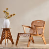 SoBuy | Stuhl mit Zapfenverbindungen | Küchenstuhl | Kinderstuhl | Stühlchen mit Rücklehne | Braun | HFST02-BR