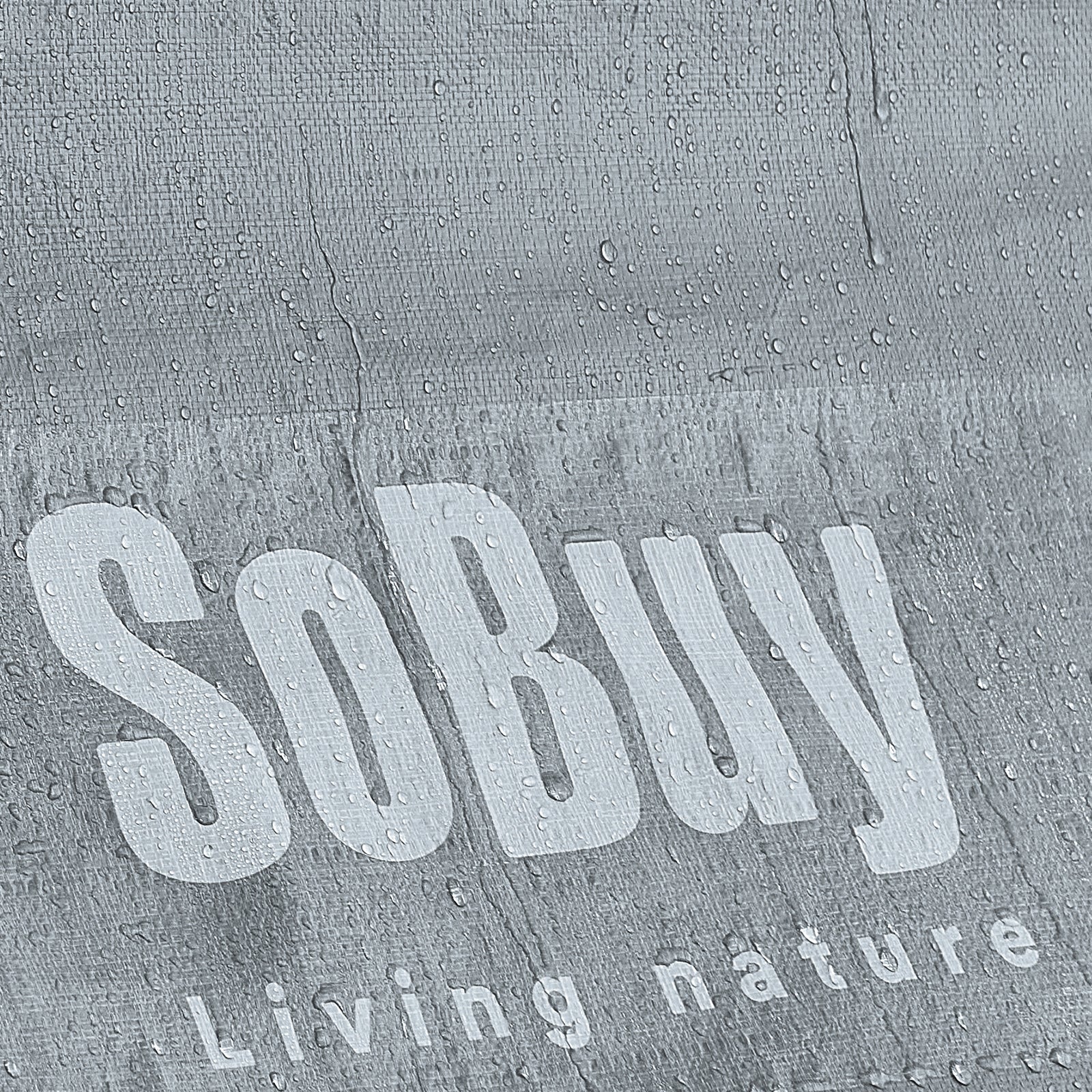 SoBuy | Foliengerätehaus | Gerätehaus | Gartenschuppen Garagenzelt Grau | KLS11-DG