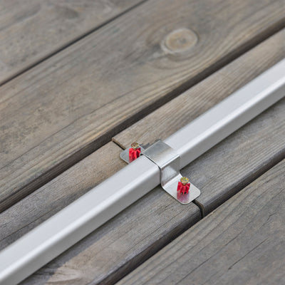 SoBuy | Foliengerätehaus | Gerätehaus | Gartenschuppen Garagenzelt Grau | KLS11-DG