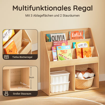 Vorverkauf | SoBuy | Kinderregal | Zeitungsständer | Aufbewahrungsregal | für Kinder | KMB01-N