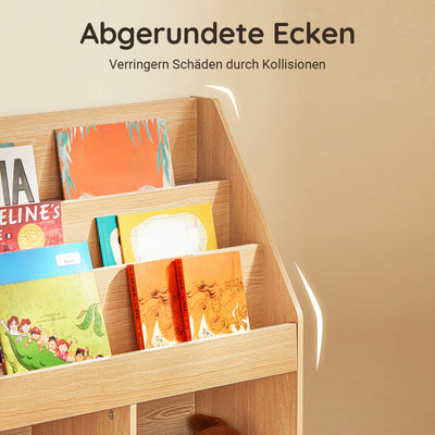 Vorverkauf | SoBuy | Kinderregal | Zeitungsständer | Aufbewahrungsregal | für Kinder | KMB01-N